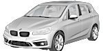 BMW F45 U2614 Fault Code